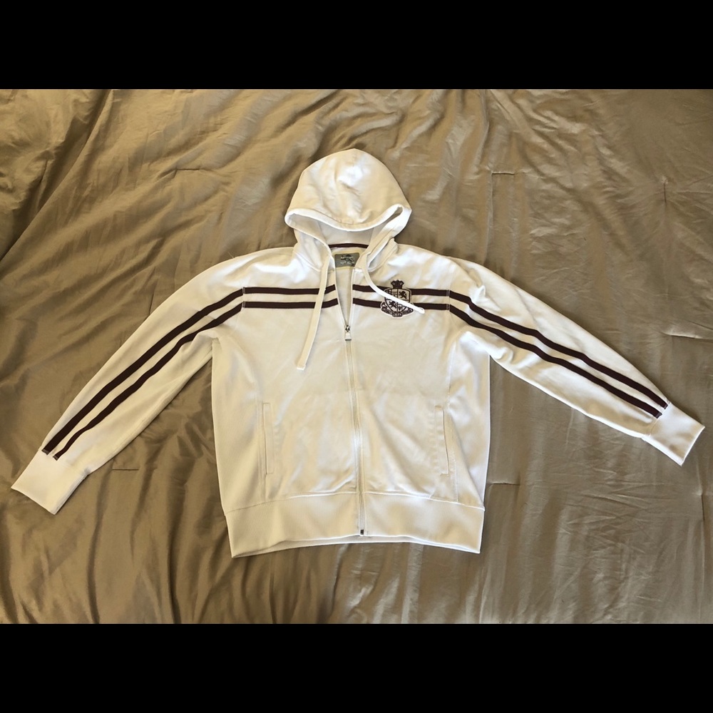 Express Men’s Large Hoodie Track Jacket